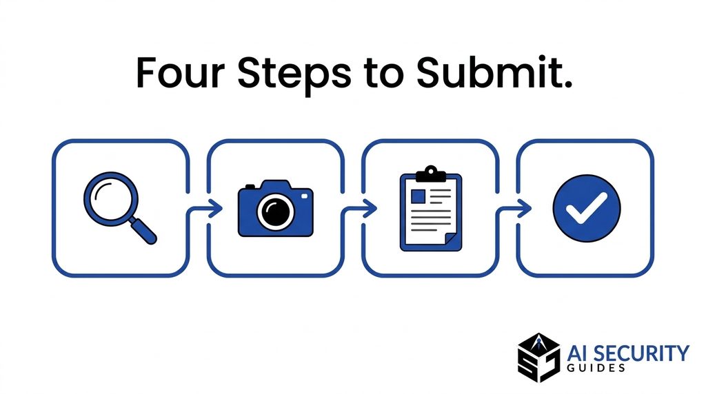 Four steps to remove personal information from Google: search, screenshot, submit, and follow up